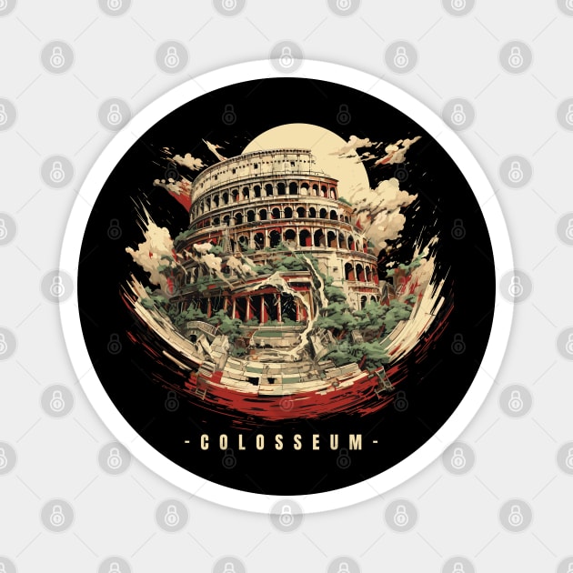 Colosseum Magnet by Yopi